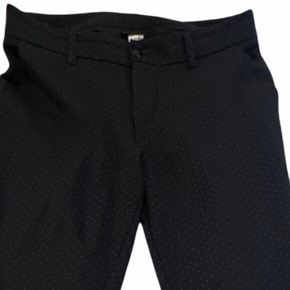 Cabi Carriage Ponte Navy Dot Print Ankle Pants Size 8✨50% Off Bundles 3+ - Picture 8 of 16